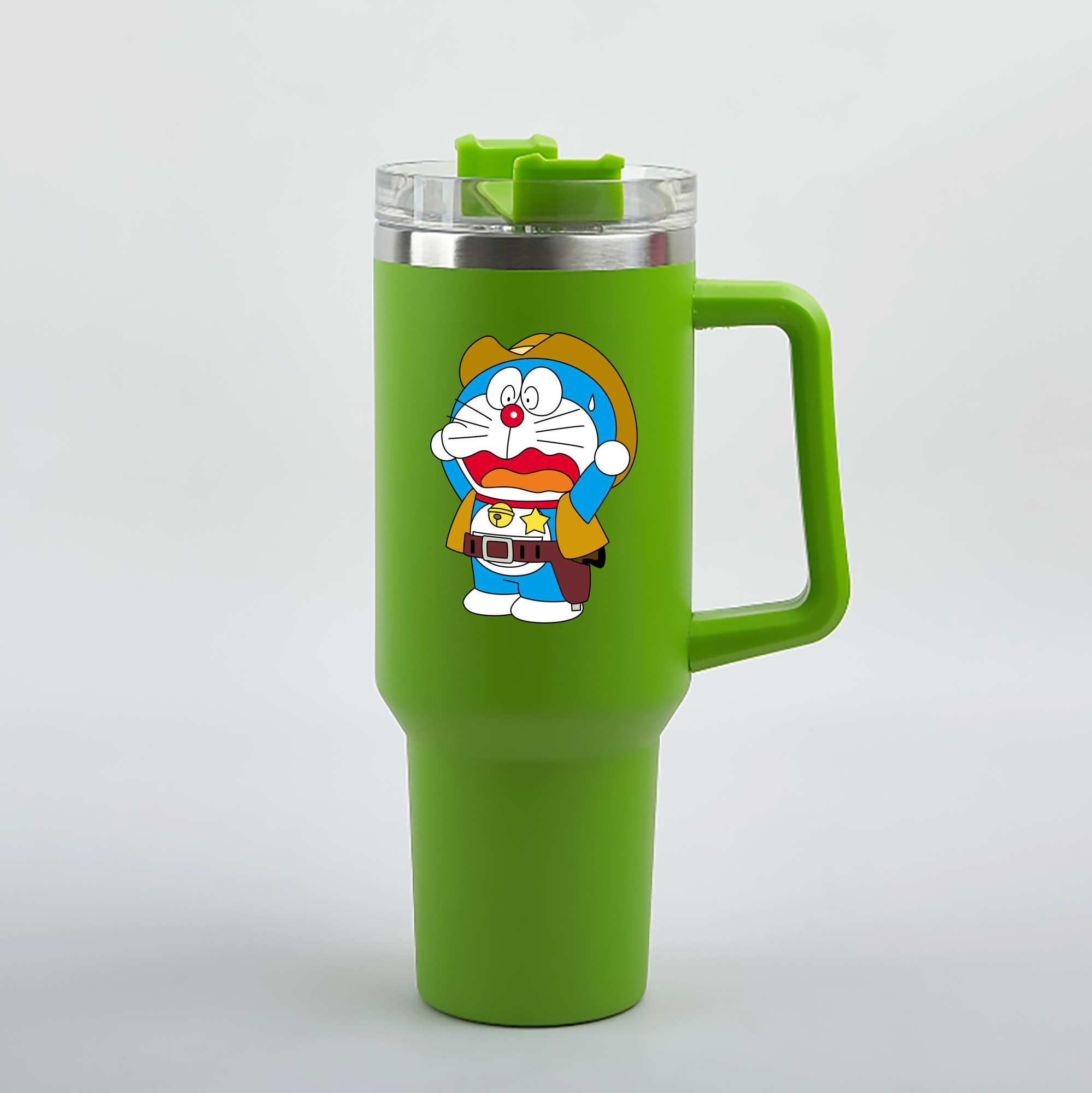 （画像用） ドラえもん Doraemon 1200mL車用タンブラー（カラープリント）